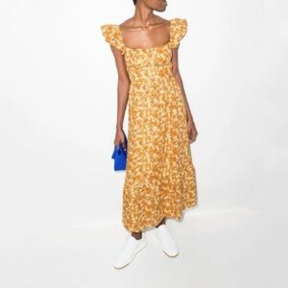 Reformation | Lucila Linen Dress - Picture 3 of 7